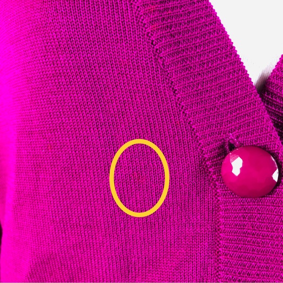 Valentino Vintage 100% Wool Sweater Cardigan 8 - Picture 9 of 13